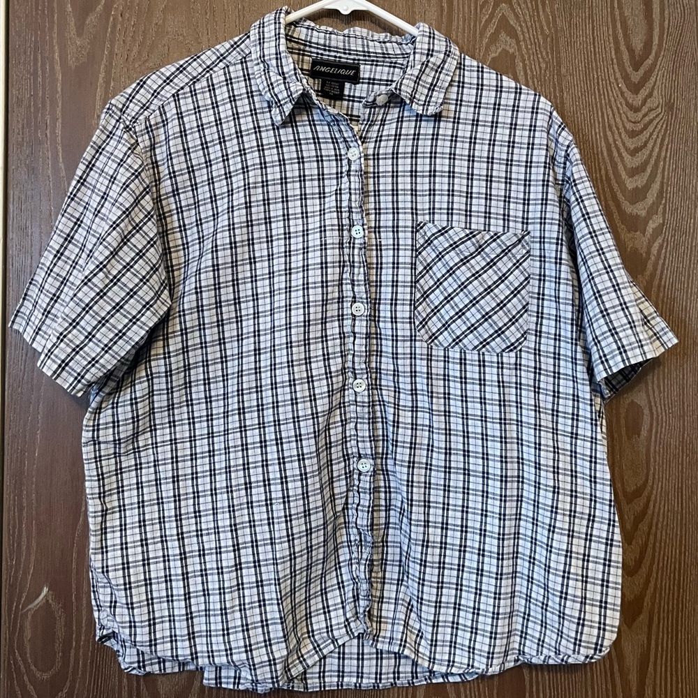 Angelique Vintage Cotton Button Down
